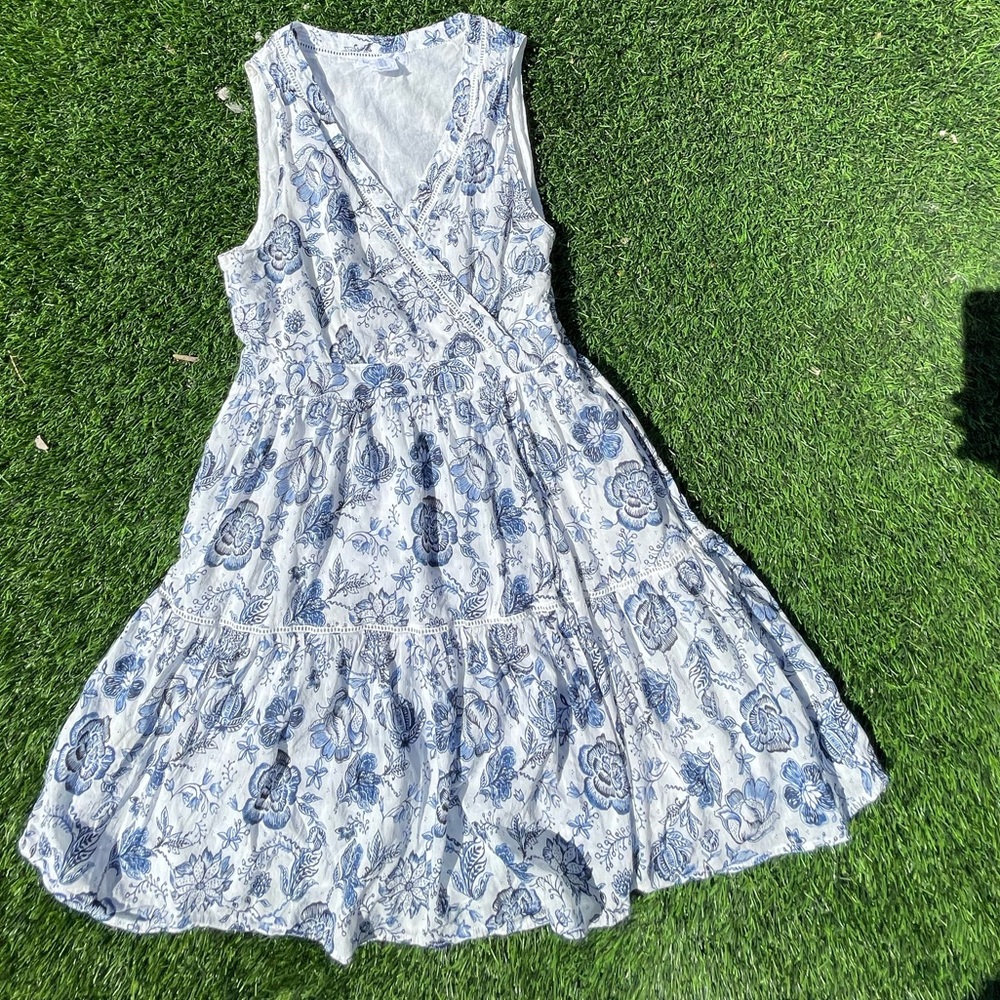 LUCKY BRAND - floral flowy dress